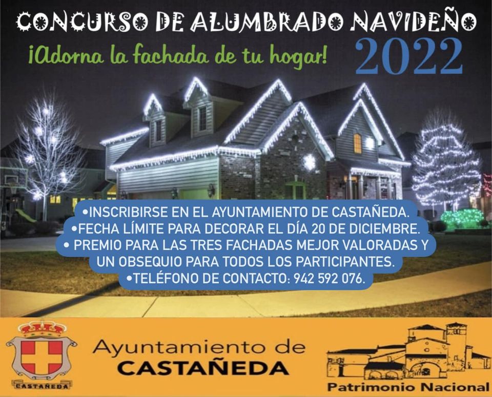 Concurso Alumbrado Navideño - Castañeda