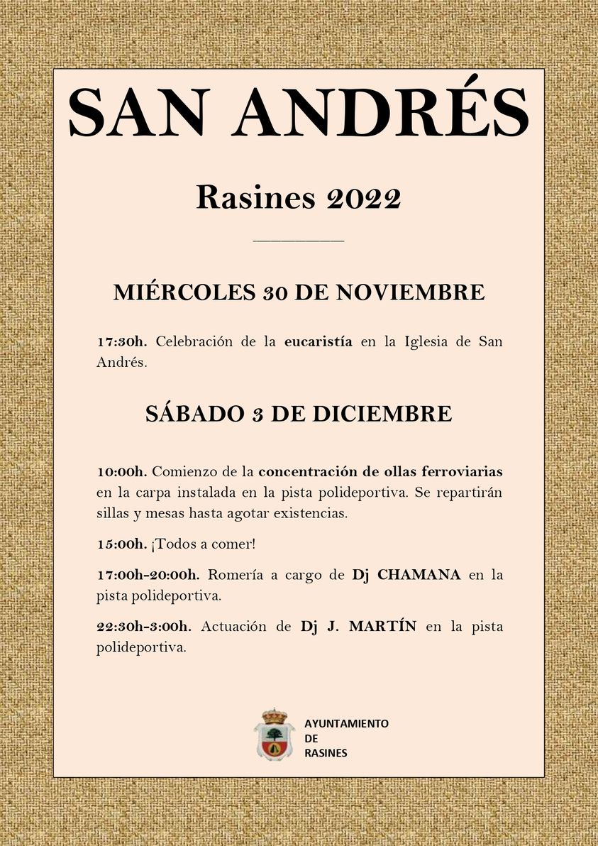 Fiestas de San Andrés 2022 – Rasines