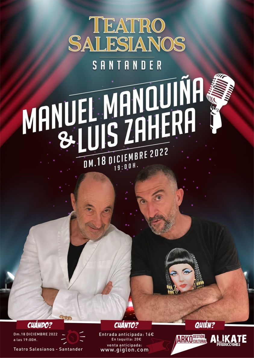 Manuel Manquina y Luis Zahera