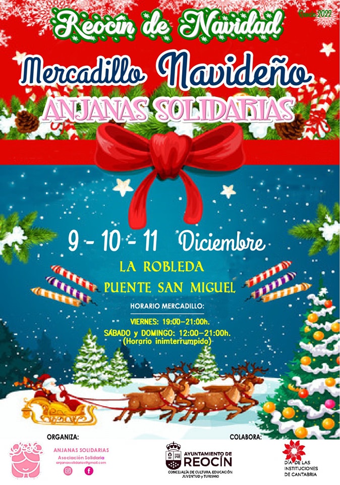 Mercadillo de Navidad - Anjanas Solidarias - Puente San Miguel