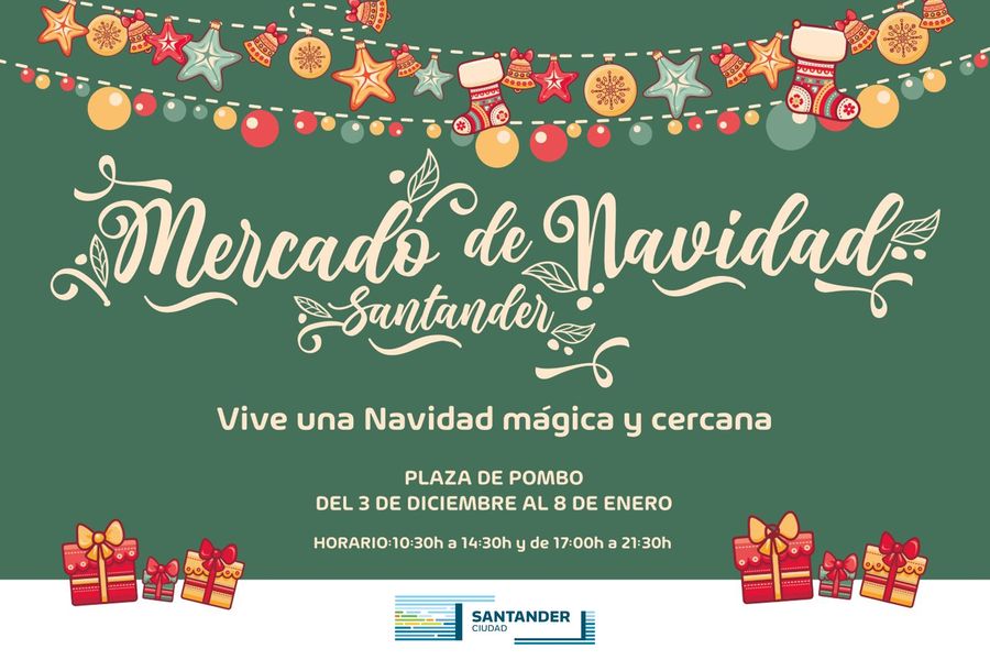 Mercado de Navidad de Santander 2022