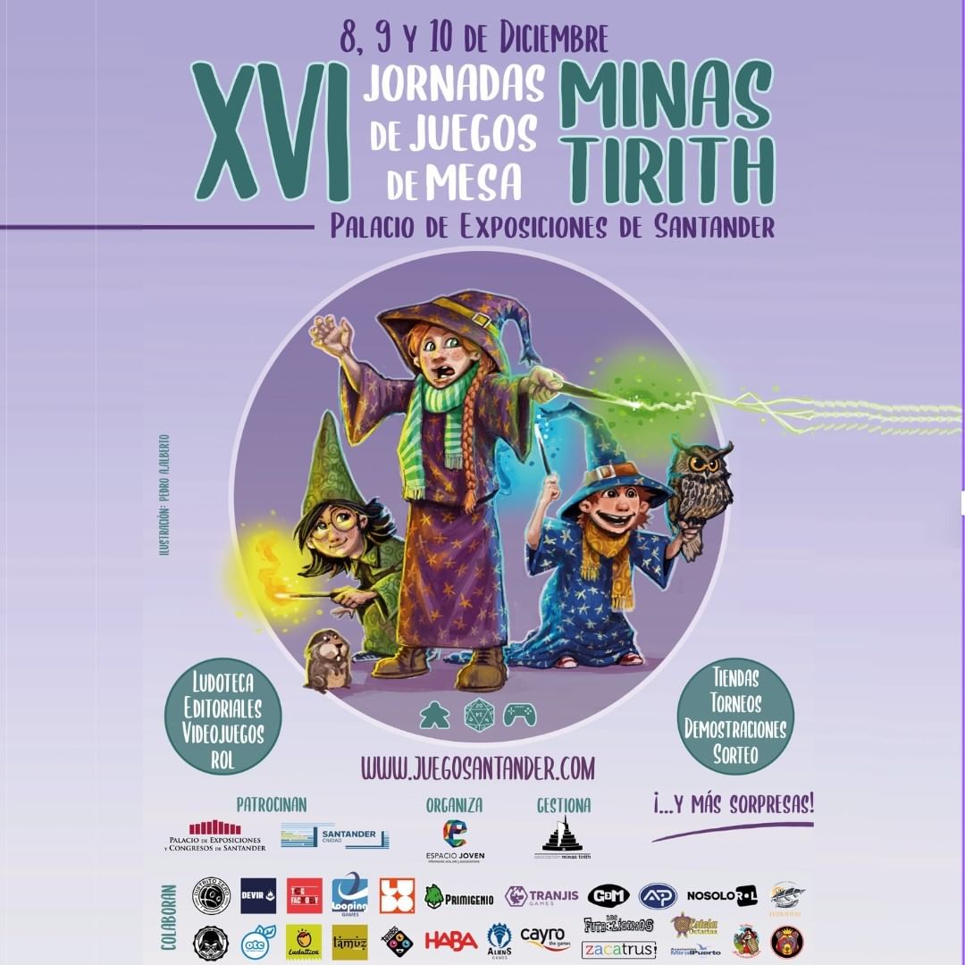 XVI Jornadas de Juegos de Mesa Minas Tirith 2022