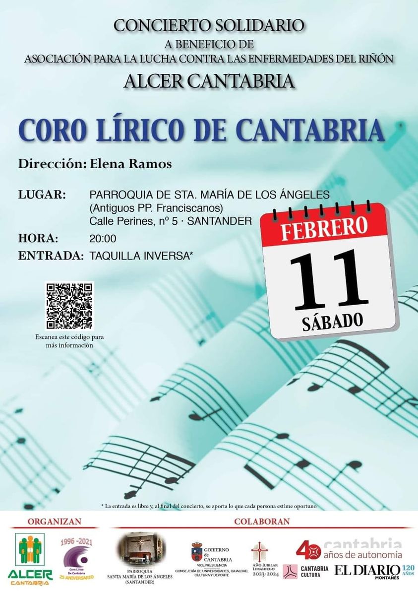 Concierto Solidario – Coro Lírico de Cantabria