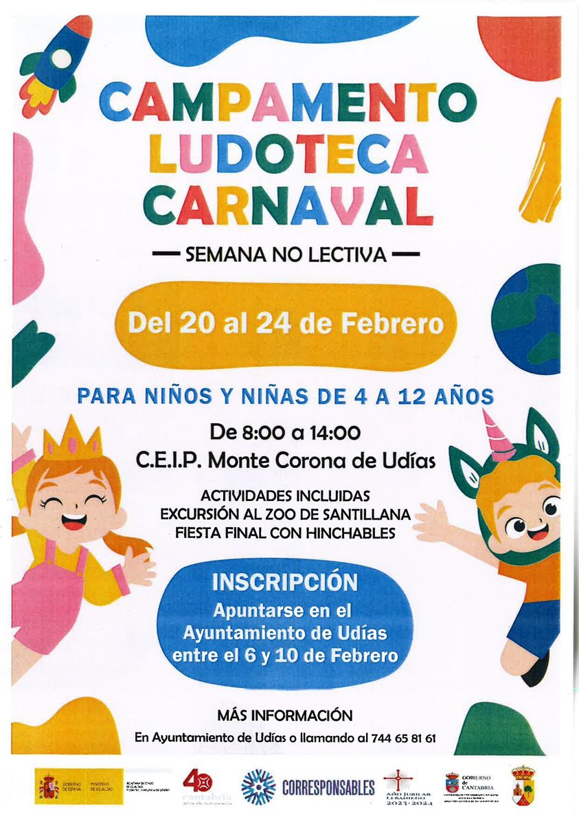 Campamento Ludoteca Carnaval 2023 - Udias