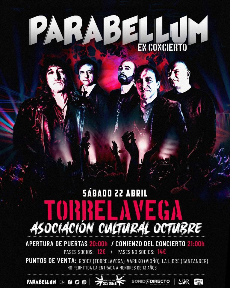 Concierto Parabellum - Torrelavega