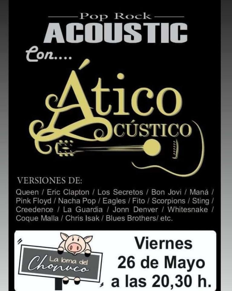 Concierto Ático Acústico - 26 Mayo