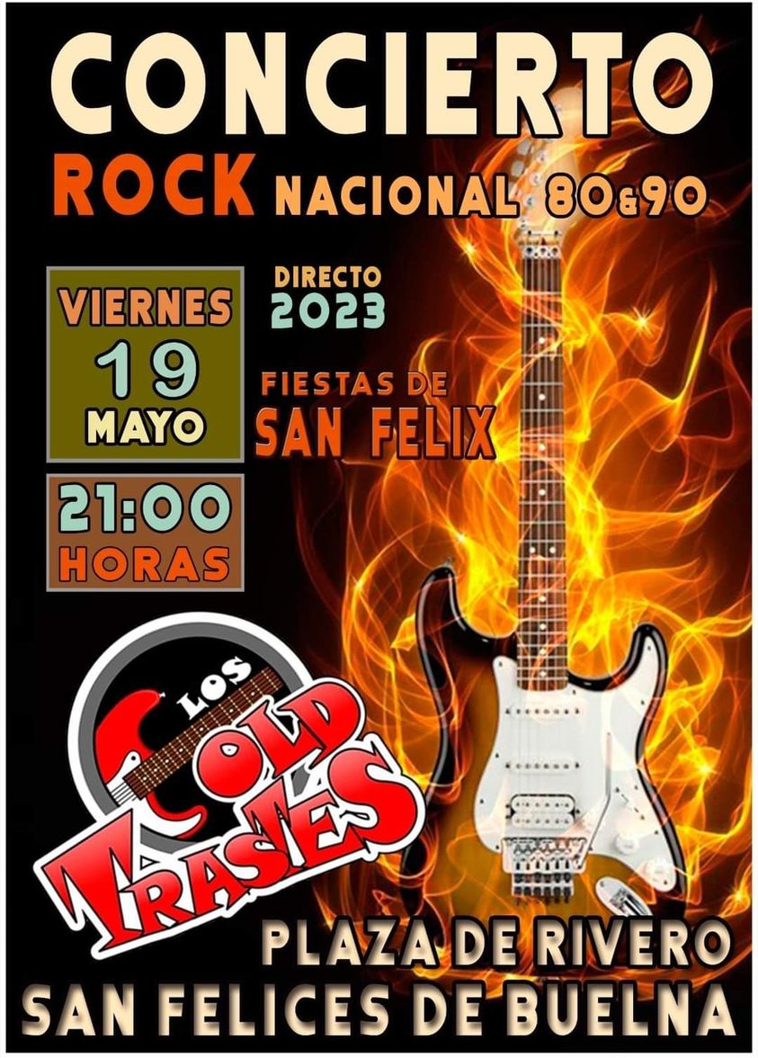 Concierto Rock Nacional 80 y 90 – 19 Mayo