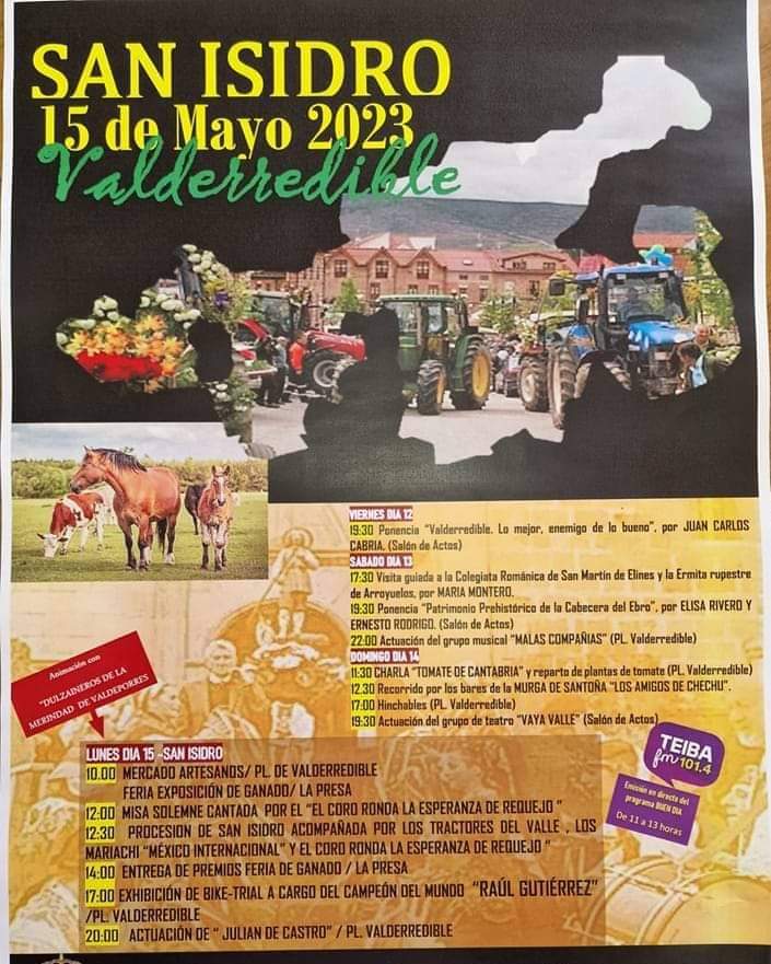San Isidro Valderredible 2023