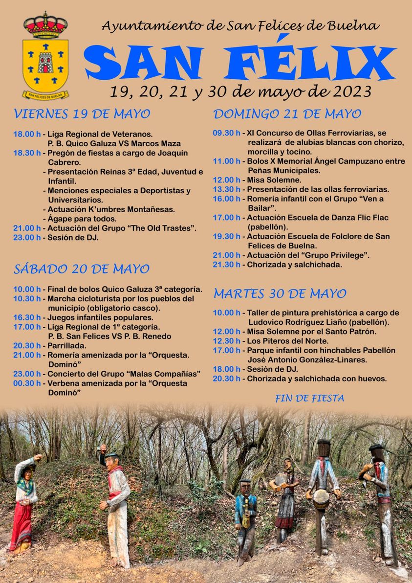 Fiestas de San Félix San Felices de Buelna 2023